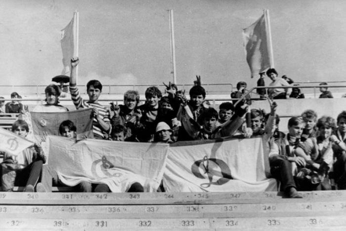 Фанаты Динамо из Минска 1980-е