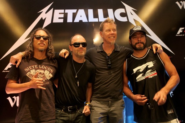 Участники группы Metallica