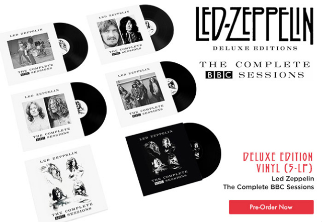Led Zeppelin выпускают THE COMPLETE BBC SESSIONS