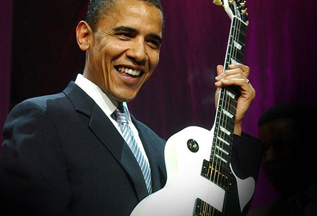 Барак Обама проведет рок-фестиваль в Белом доме