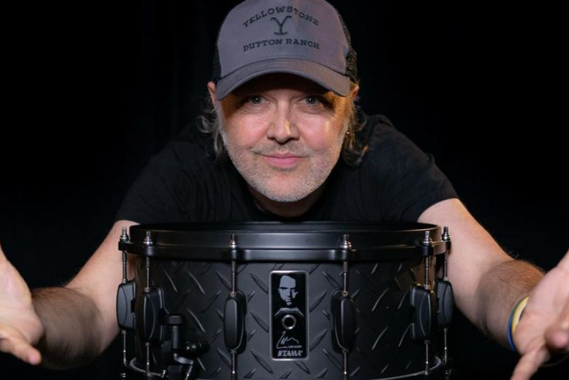 Ларс Ульрих представил новый малый барабан