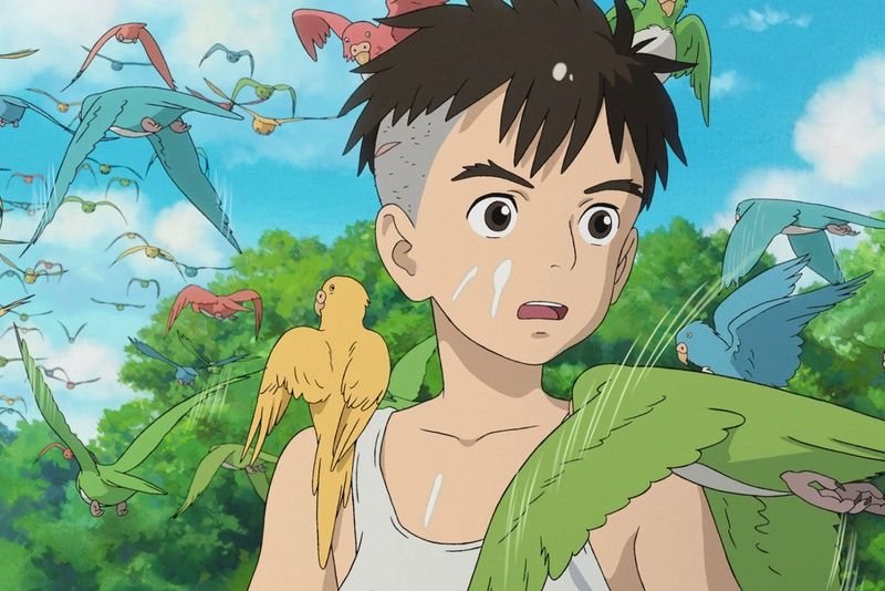 Мальчик и птица