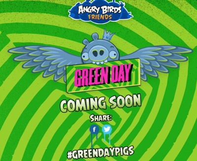 Green Day + Angry Birds!?