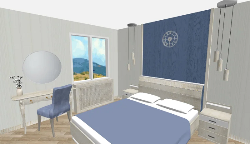 Дизайн маленькой спальни