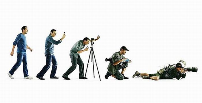 эволюция фотографа