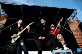 Группа «ROCK PRIVET» выступила на берегу Финского залива